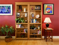 Folding Bookcase Doors