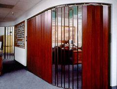 Interior Accordian Door